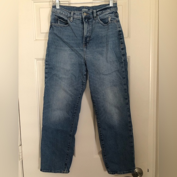 Old Navy Women’s Size 6 Ankle Jeans High Rise 90s Straight - Picture 1 of 8